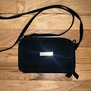 Black Quilted Vera Bradley Cross Body